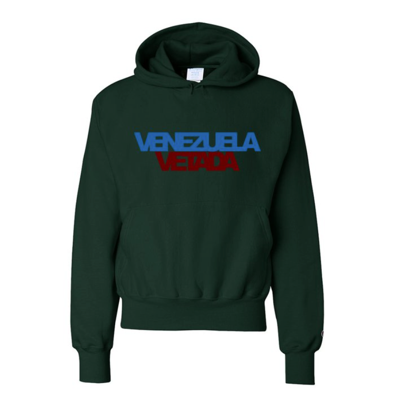 Suéter Sudadera Venezuela Vetada con Capucha Champion® Reverse Weave