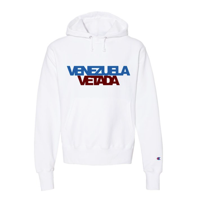 Suéter Sudadera Venezuela Vetada con Capucha Champion® Reverse Weave